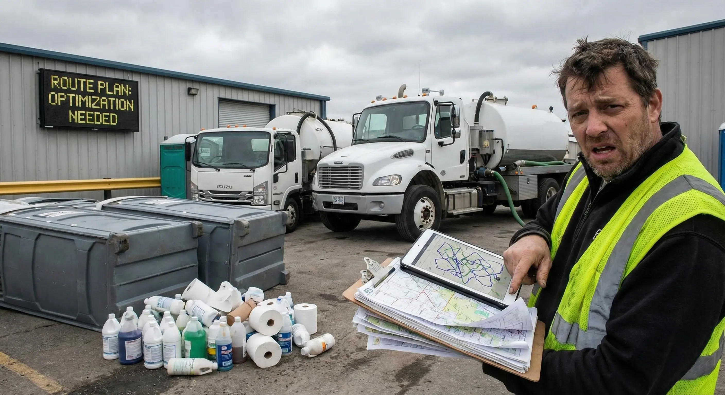 Inefficient Route Planning and Resource Waste